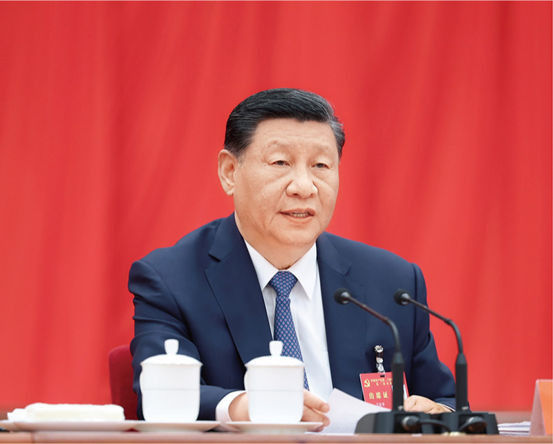 　　中國(guó)共產(chǎn)黨第二十屆中央委員會(huì)第三次全體會(huì)議，于2024年7月15日至18日在北京舉行。中央委員會(huì)總書(shū)記習(xí)近平作重要講話。 新華社記者 鞠鵬/攝